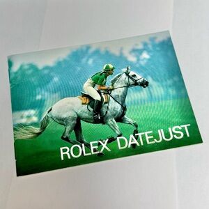 ROLEX Datejust Booklet 1988 English